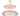 Swarovski Signum étagère Porcelain, Small, Pink - Bluestreak Crystals